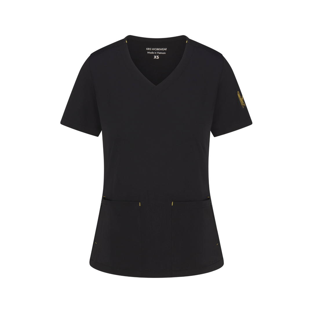 Love 4-Pocket Scrub Top