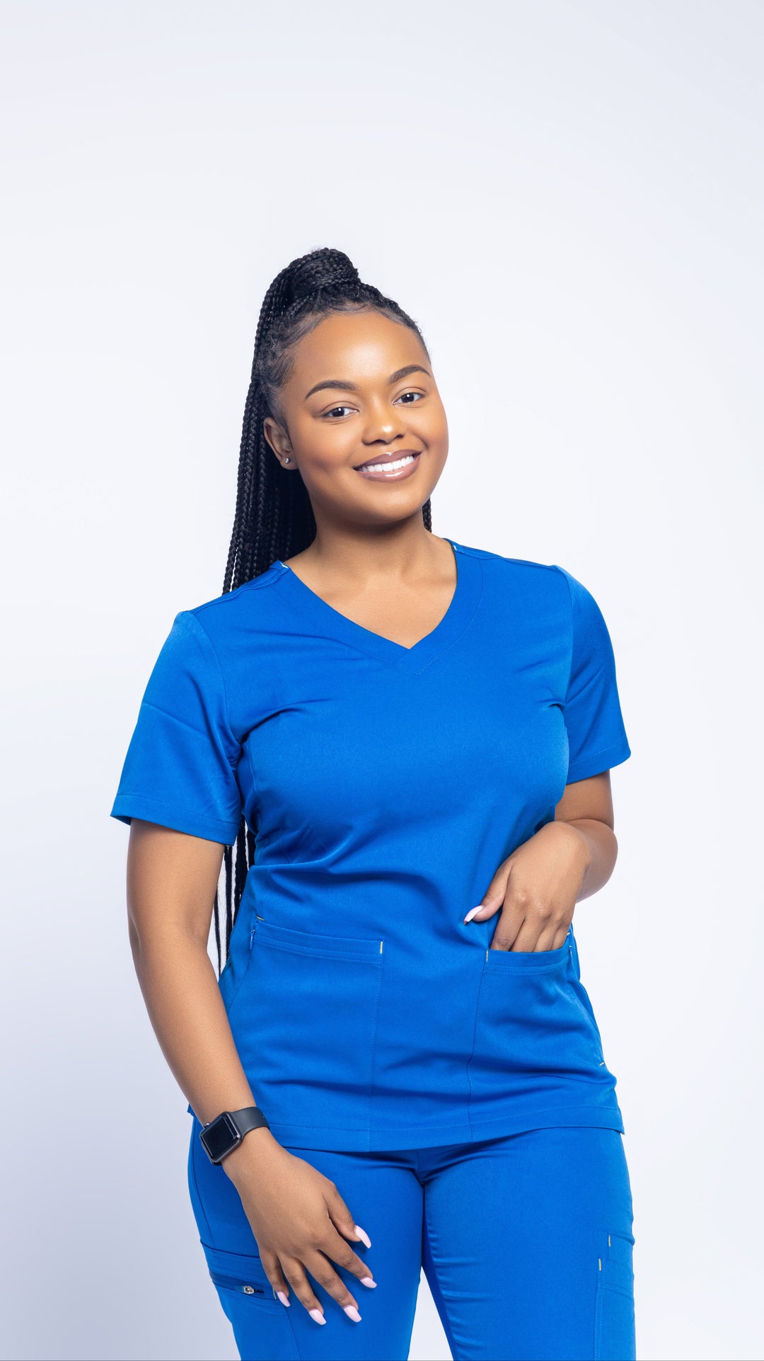 Love 4-Pocket Scrub Top